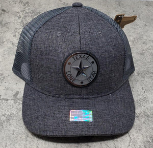 Blackout Texas Star Trucker Hat