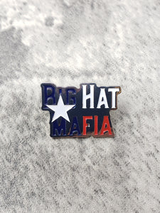 Texas Big Hat Mafia Pin