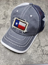 Load image into Gallery viewer, Texas Flag Trucker Hat with Patch
