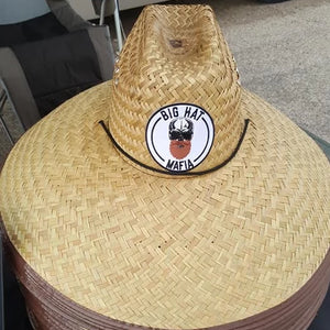 Big Round Straw Hat – Big Hat Mafia